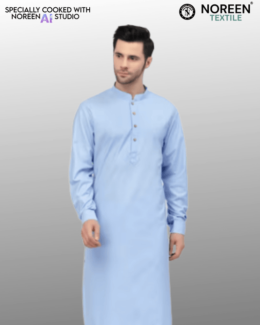 GLORIOUS COTTON - SILVER EDITION - SKY BLUE - Noreen Textile