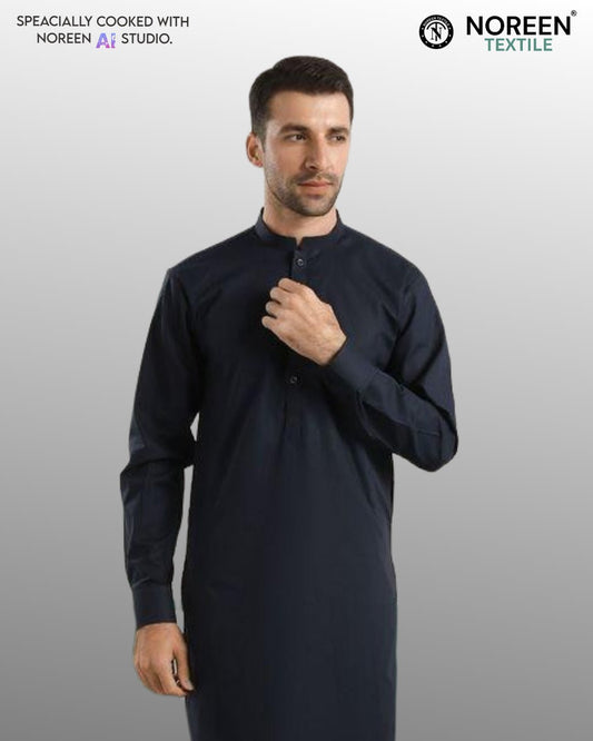 GLORIOUS COTTON - SOFT EDITION - NAVY BLUE - Noreen Textile