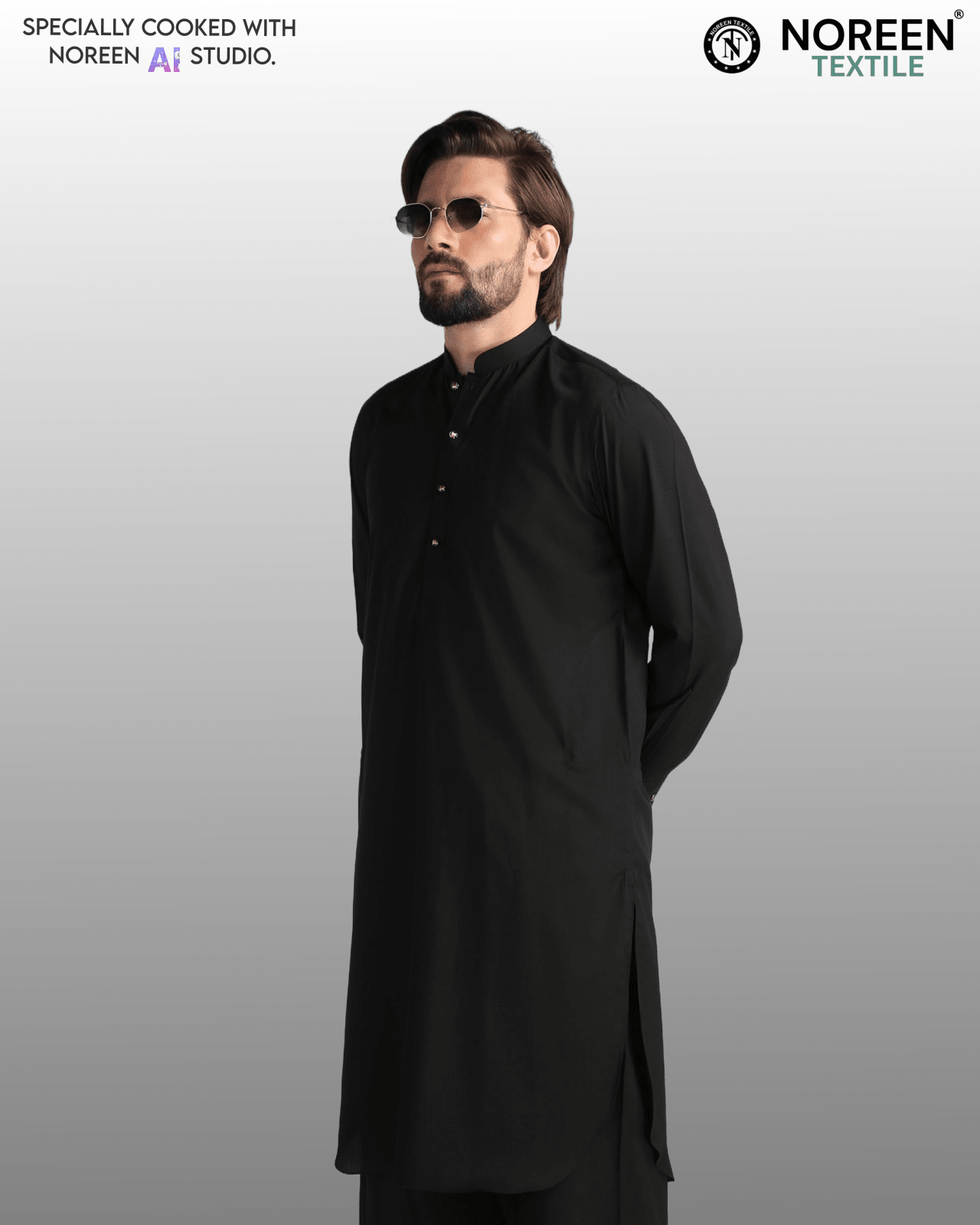 BLACK GPT - WRINKLE FREE - Noreen Textile