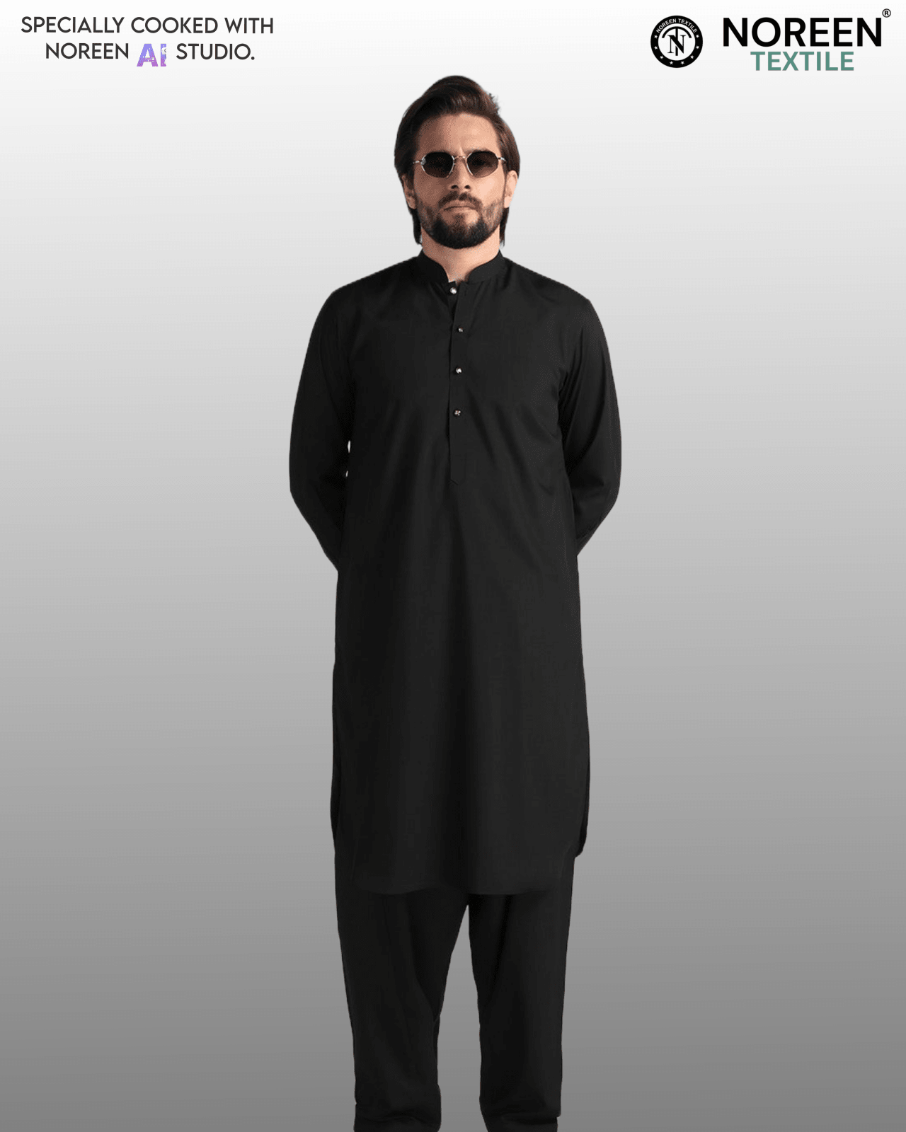 BLACK GPT - WRINKLE FREE - Noreen Textile