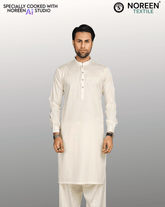 GLORIOUS COTTON - SILVER EDITION - OFFWHITE - Noreen Textile