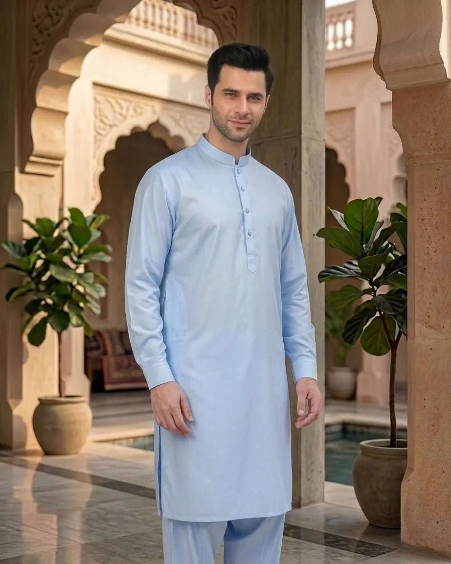 GLORIOUS COTTON - SILVER EDITION - SKY BLUE - Noreen Textile