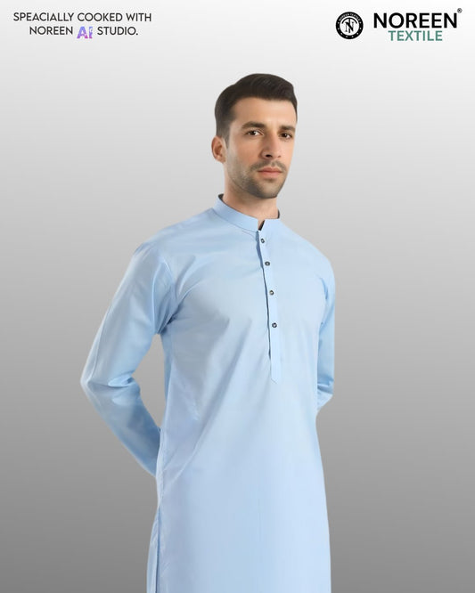 GLORIOUS COTTON - SOFT EDITION - SKY BLUE - Noreen Textile