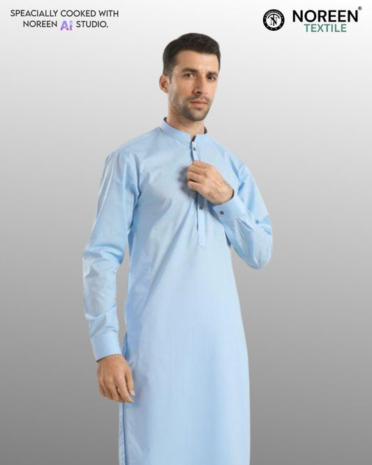 GLORIOUS COTTON - SOFT EDITION - SKY BLUE - Noreen Textile