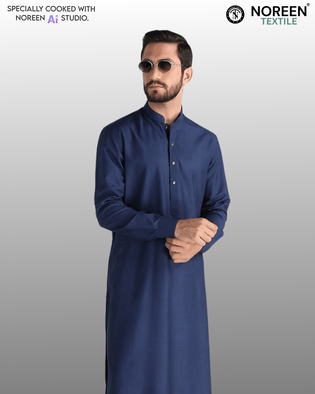 NAV BLUE GPT - WRINKLE FREE - Noreen Textile