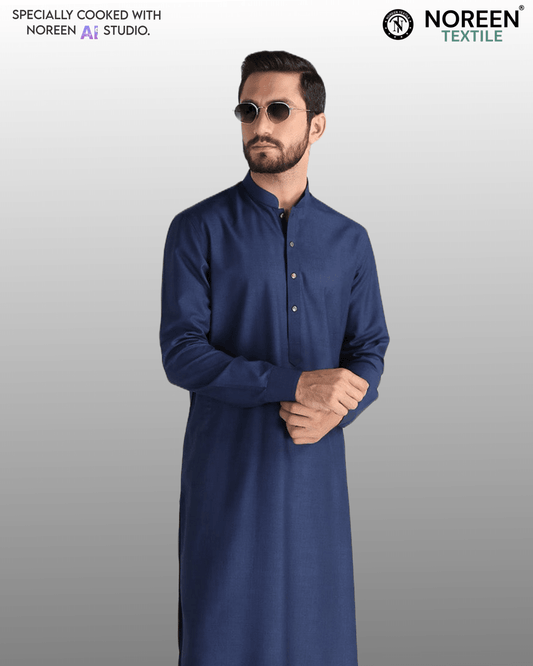 NAV BLUE GPT - WRINKLE FREE - Noreen Textile