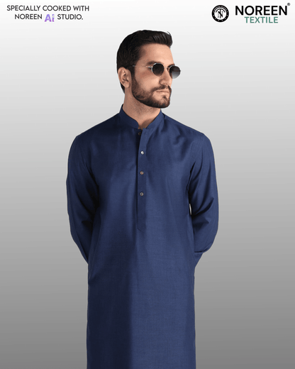 NAV BLUE GPT - WRINKLE FREE - Noreen Textile
